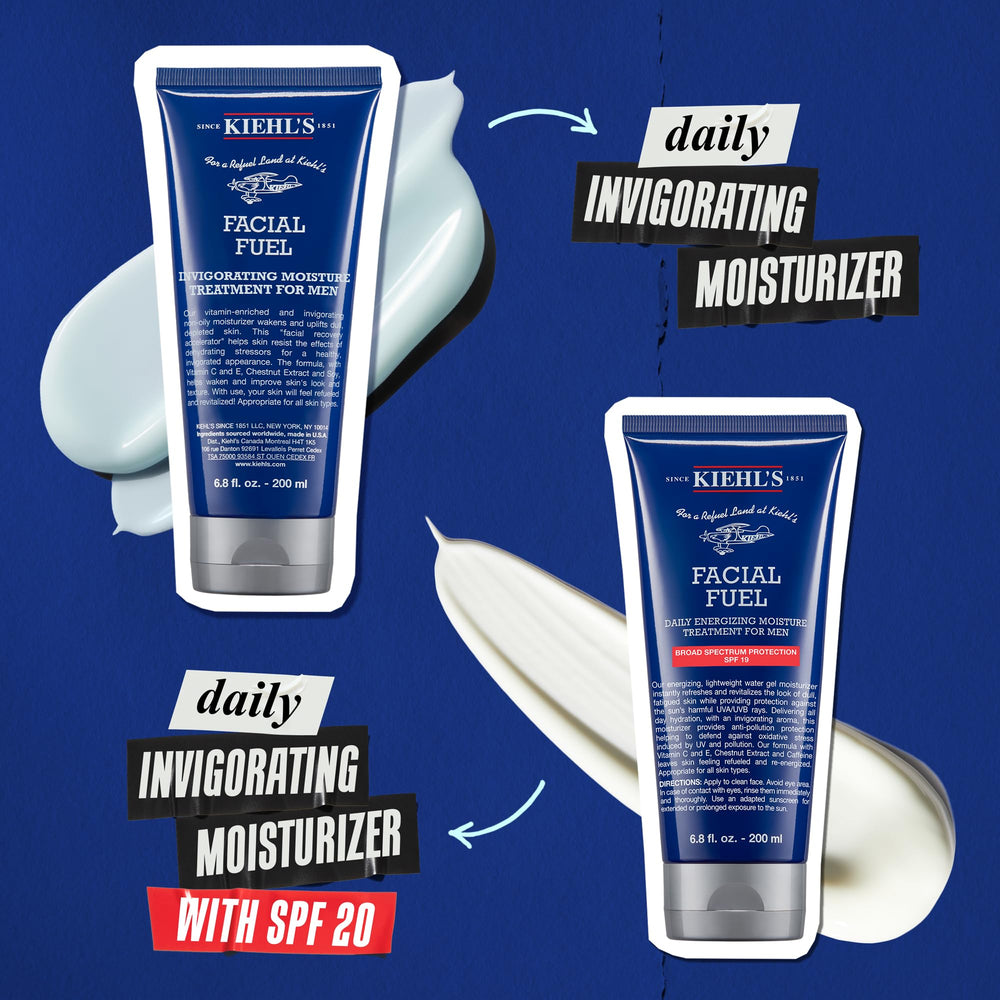Kiehl's comparación de tamaño junto a objeto para escala práctica