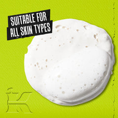 Kiehl's textura en gel con arcilla blanca mostrando exfoliación suave