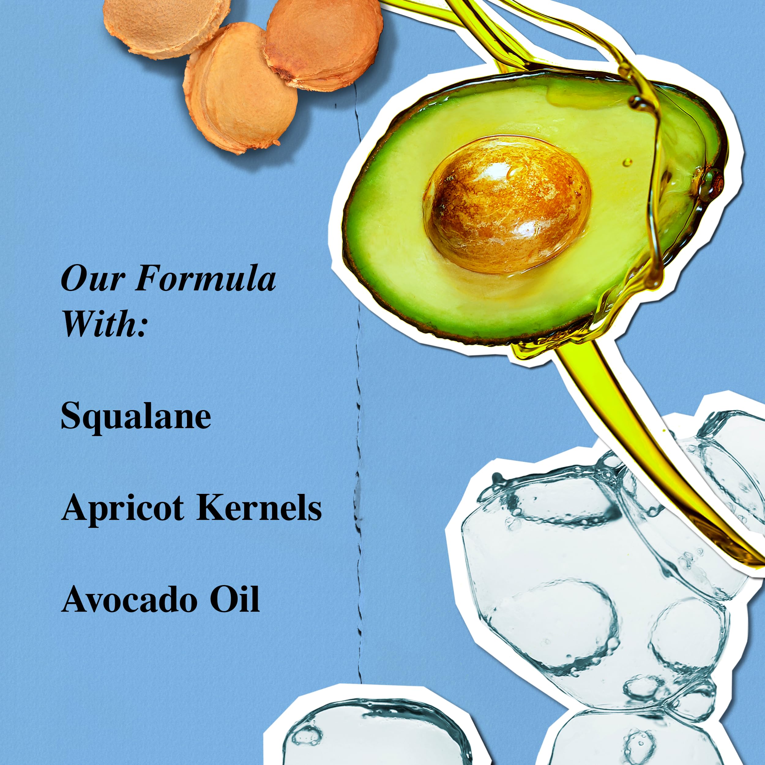 Kiehl's aceite de aguacate ilustrado para nutrición y confort
