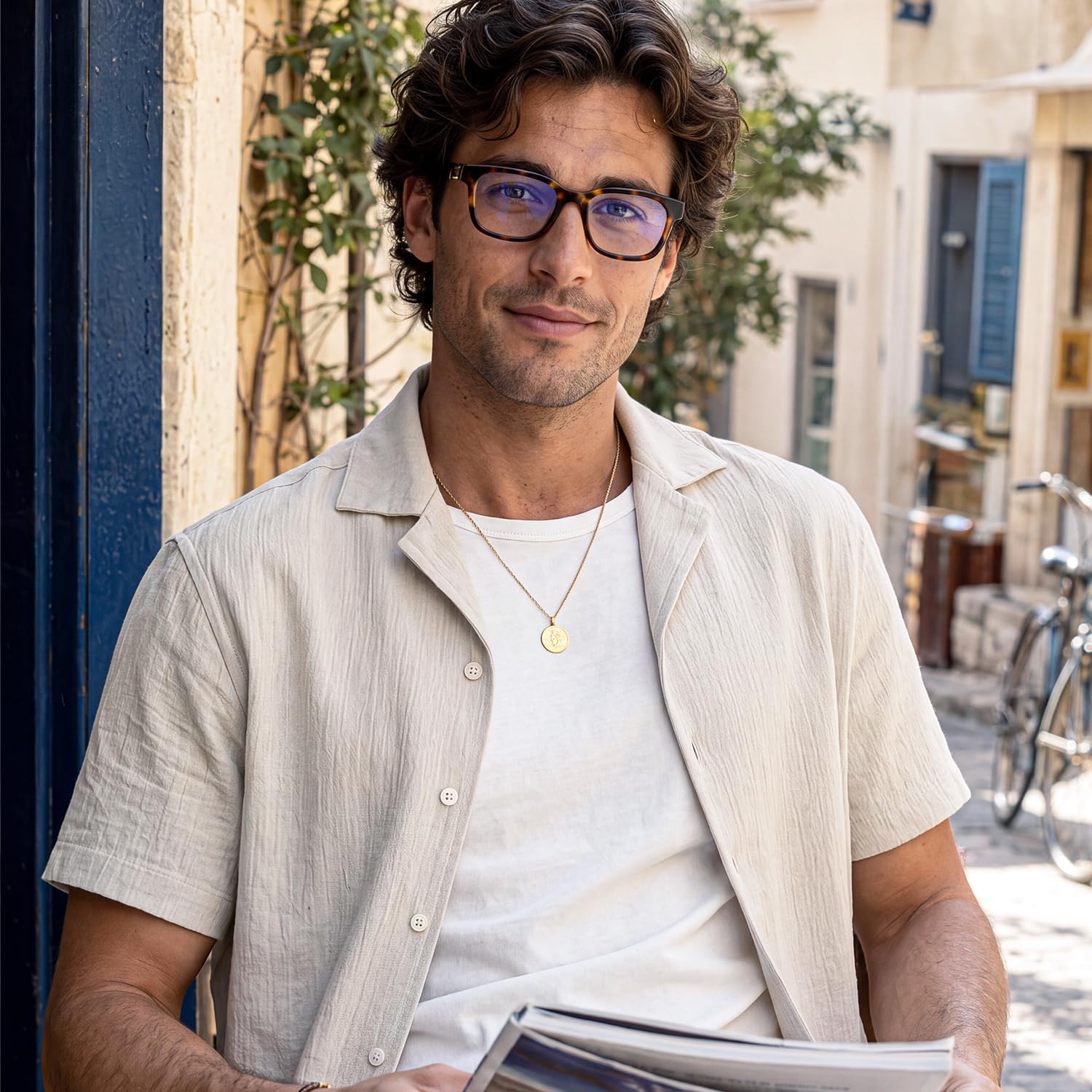 kimorn gafas en uso en escritorio reduciendo fatiga visual durante trabajo