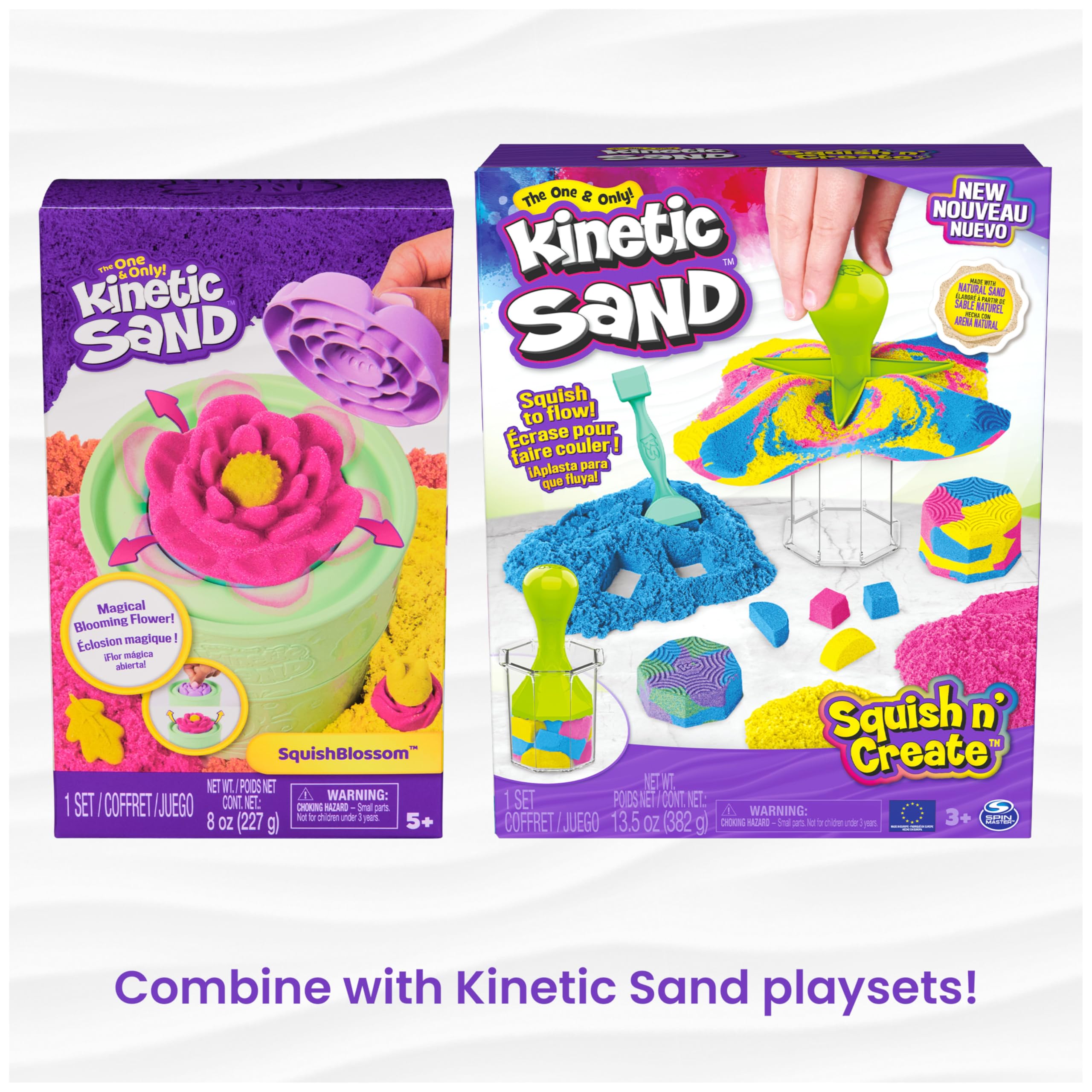 Kinetic Sand niños en aula usando la arena en actividades sensoriales guiadas