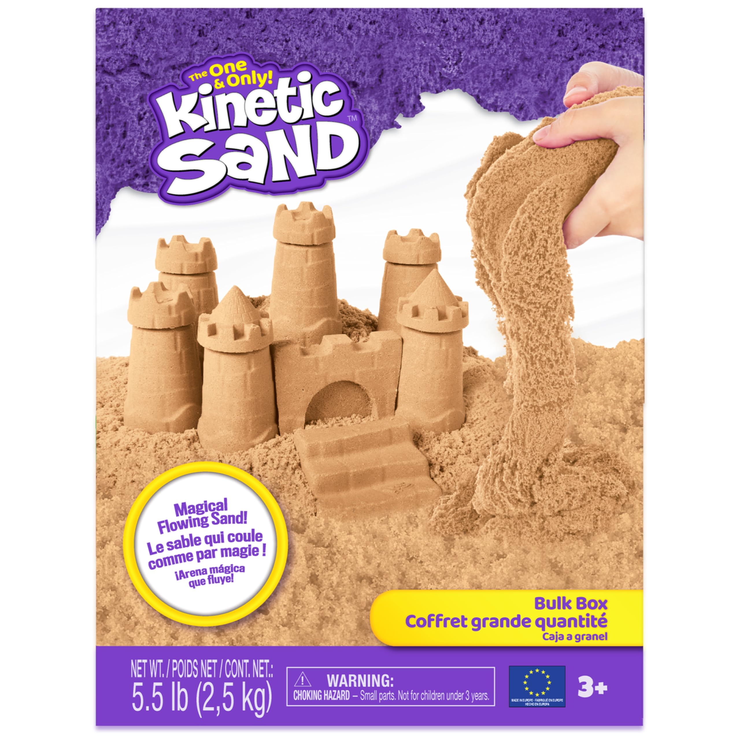 Kinetic Sand en ambiente Montessori fomentando juego autónomo