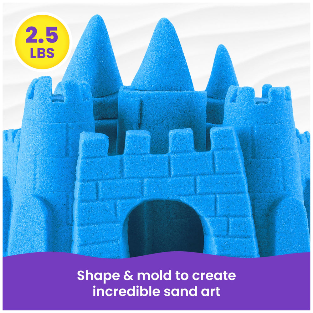 Kinetic Sand en manos de niño demostrando habilidad motora y diversión