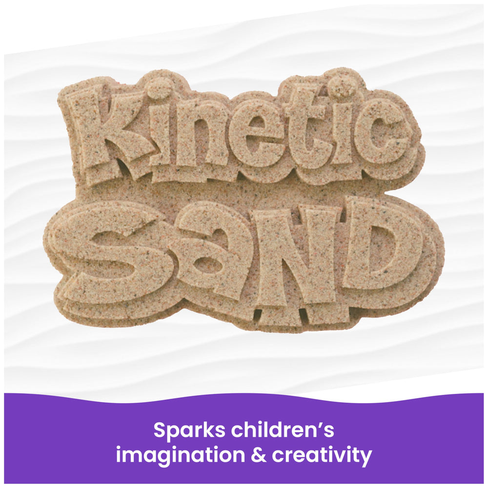 Kinetic Sand comparativa de tamaño 5,5 lb para estimar cantidad