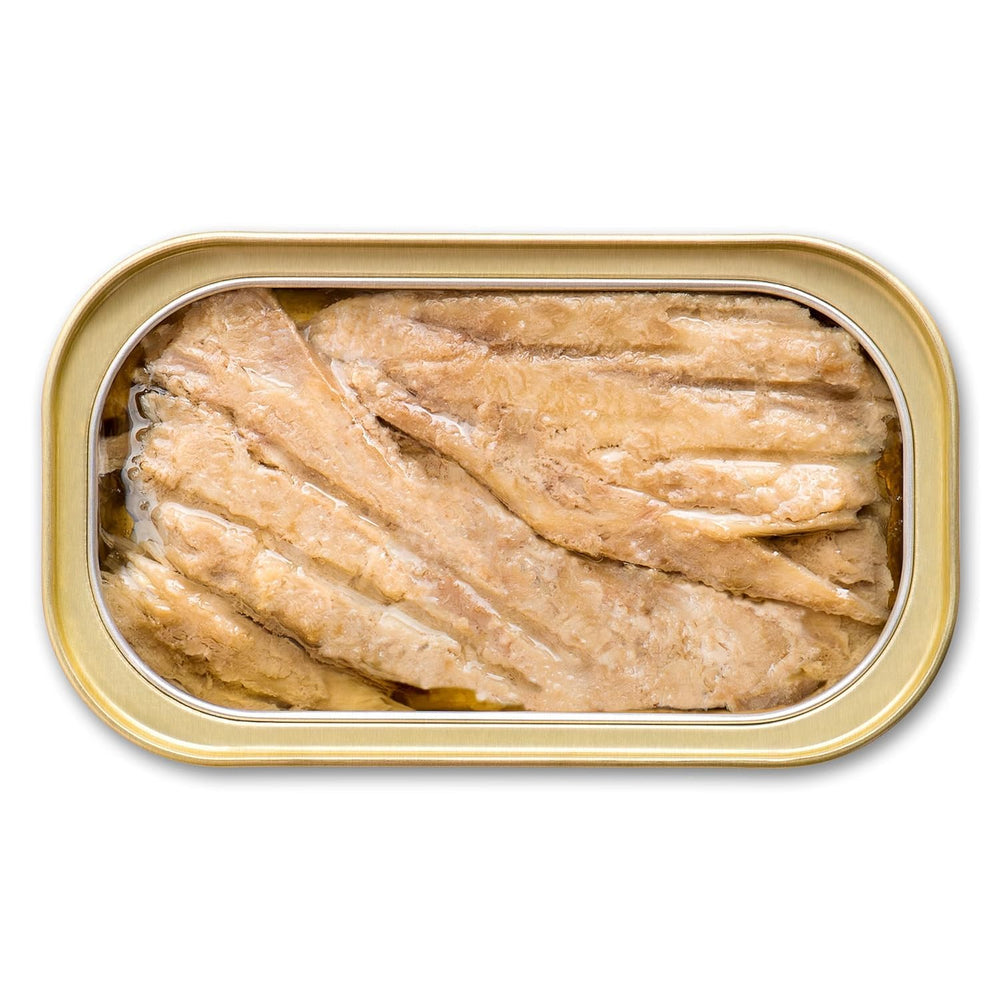 King Oscar tapa fácil de abrir de la lata, comodidad para comer fuera de casa