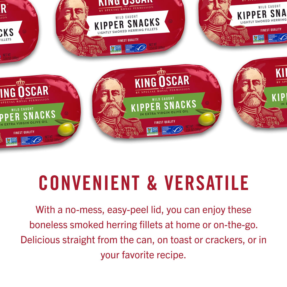 King Oscar filetes en desayuno con huevo, opción rápida y saludable