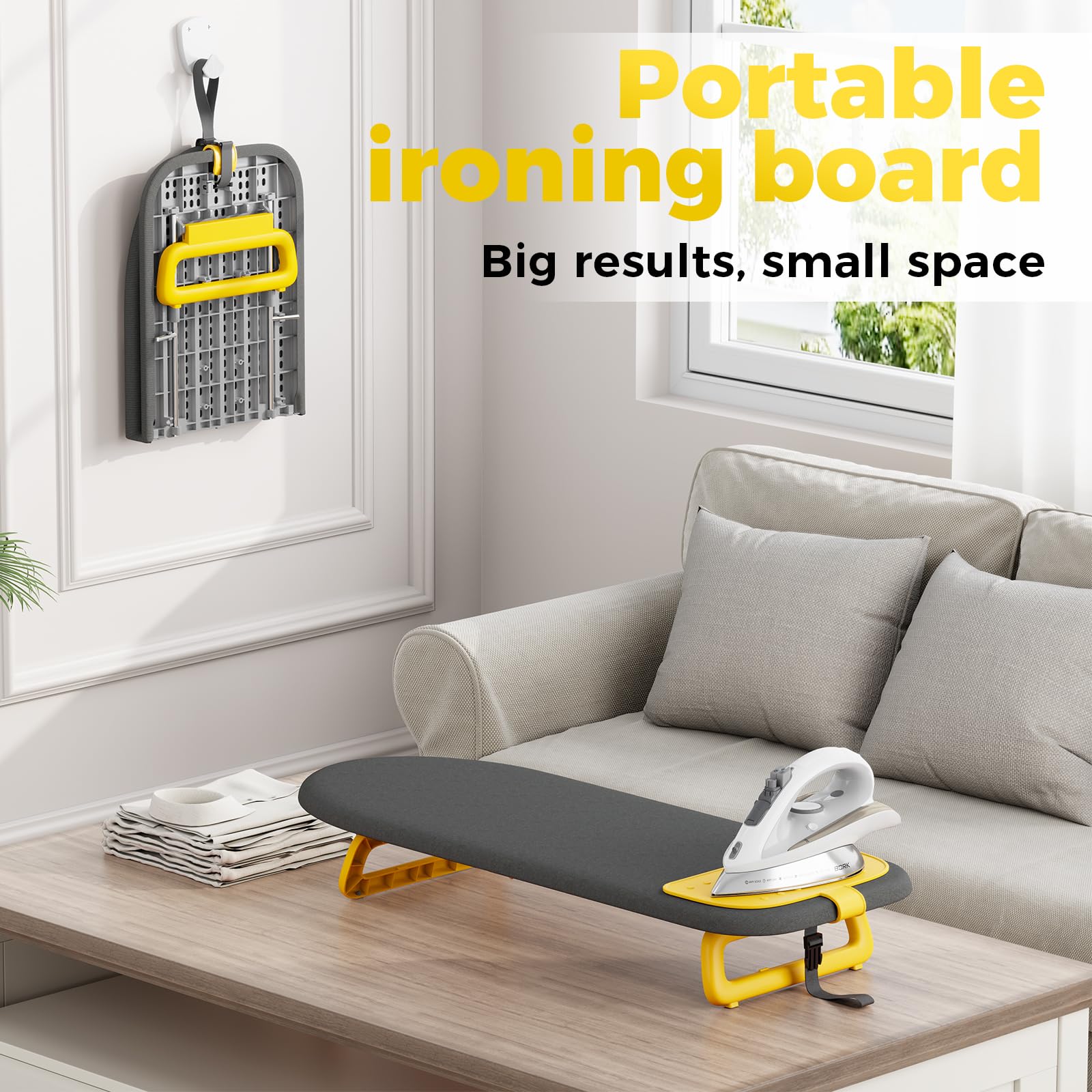 KINGBOARD tabla colocada en una mesa doméstica demostrando uso práctico diario
