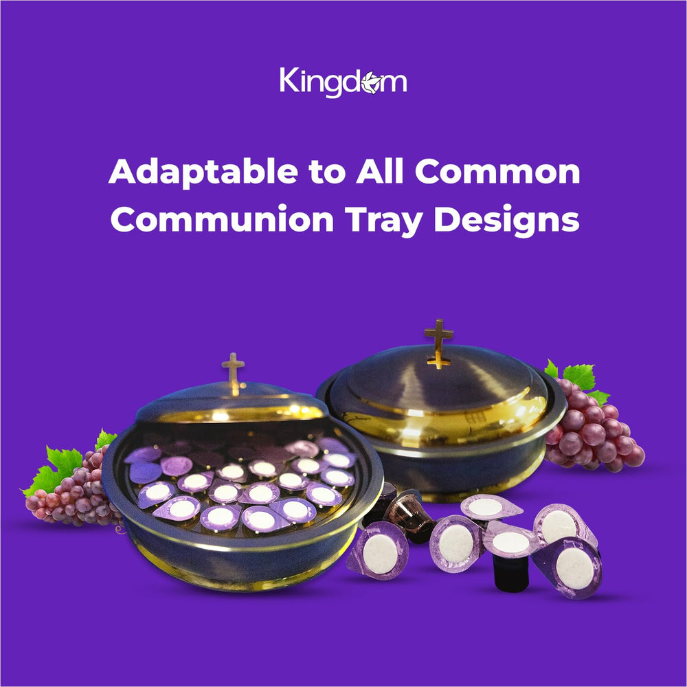 Kingdom ambientación de ceremonia pequeña con vasos listos para usar