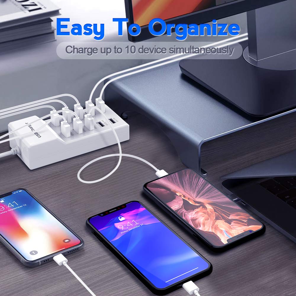 KingFuture comparación de tamaño junto a un smartphone para referencia portátil