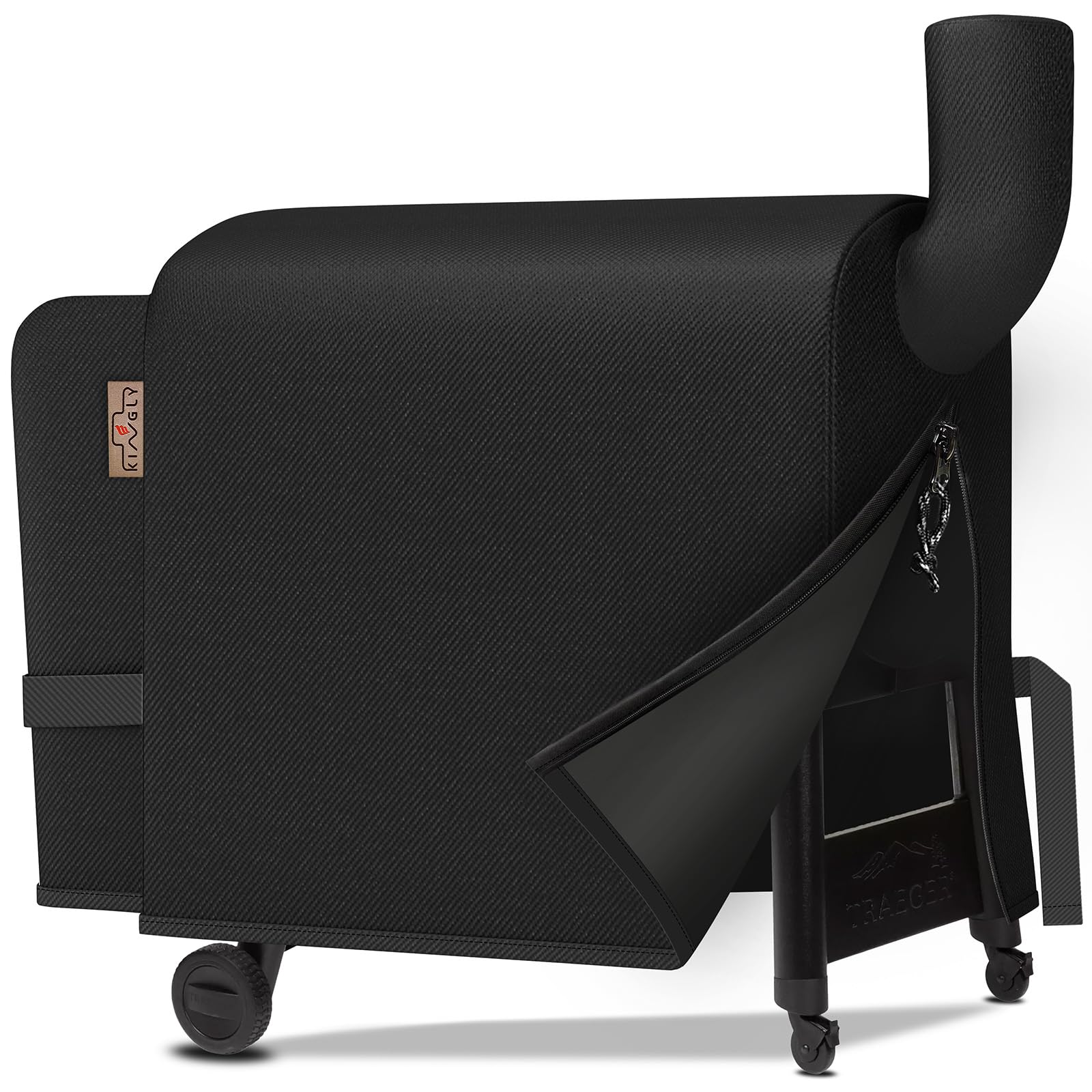 KINGLY funda frontal ajustada a Traeger Pro 34 protegiendo contra lluvia
