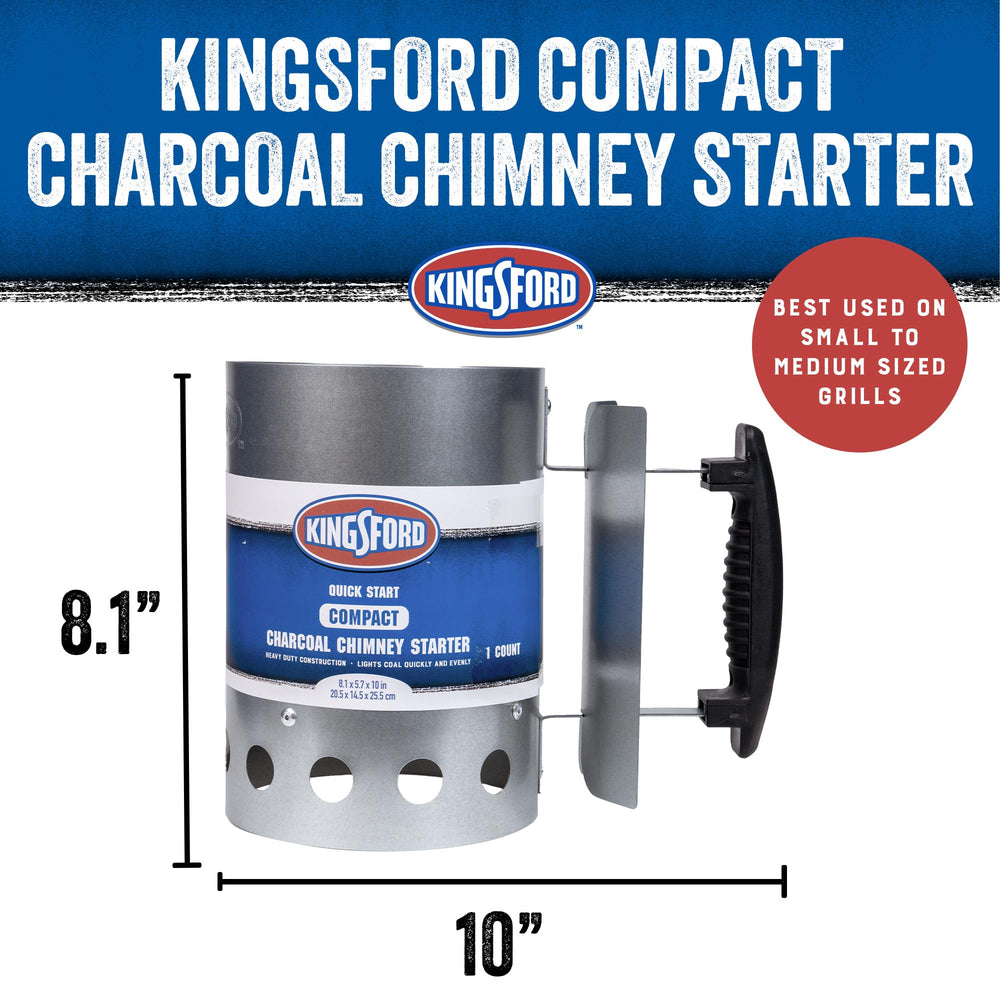 Kingsford detalle del mango stay-cool para agarre seguro