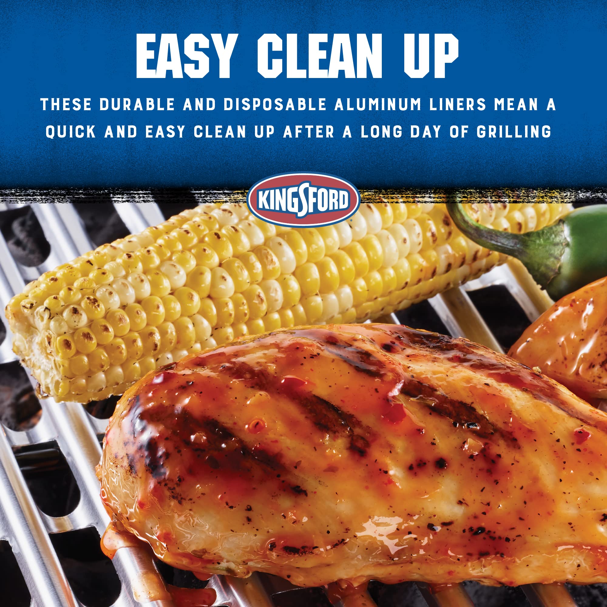Kingsford empaque de 14 unidades ideal para múltiples parrilladas