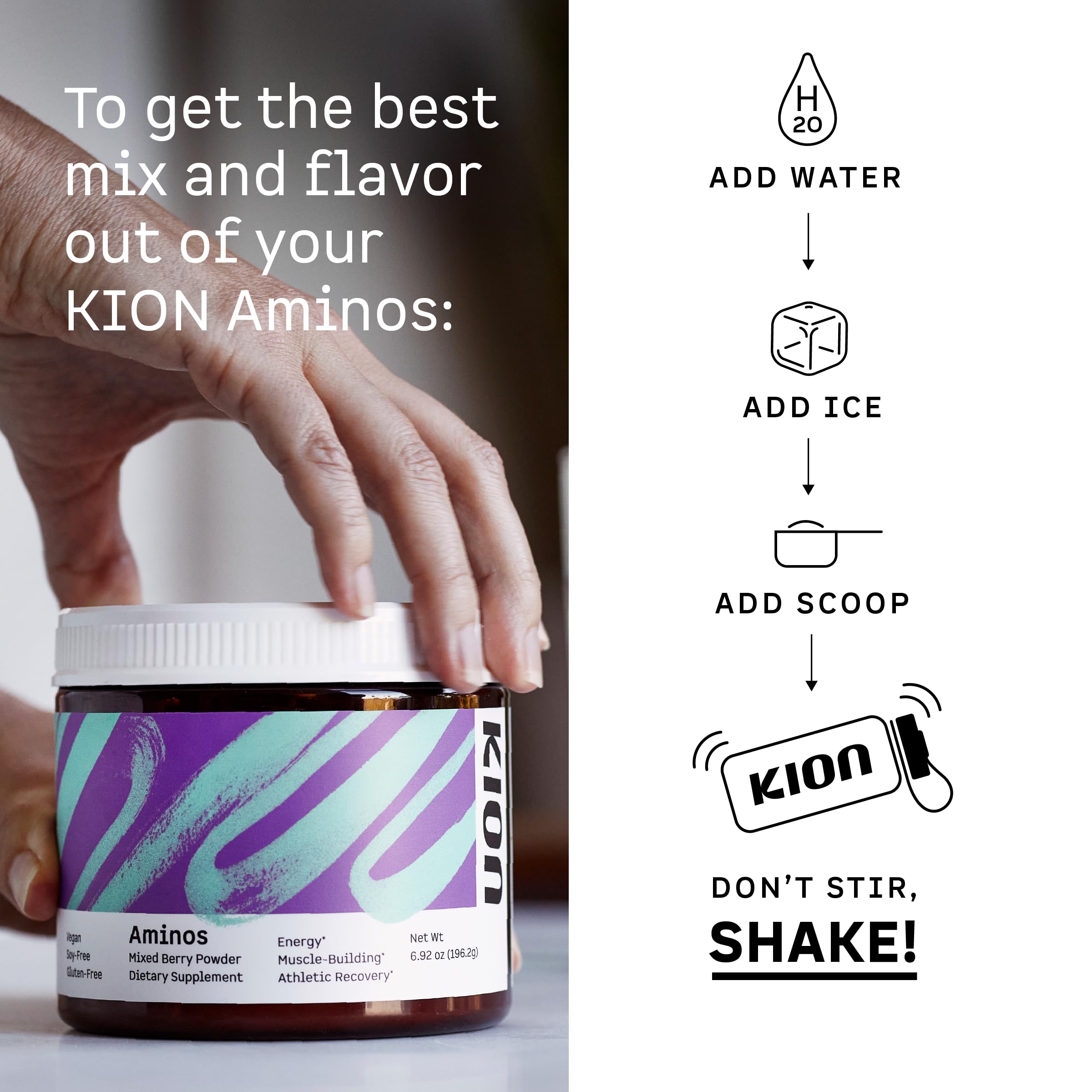 Kion sachet Cool Lime sabor natural refrescante sin azúcar