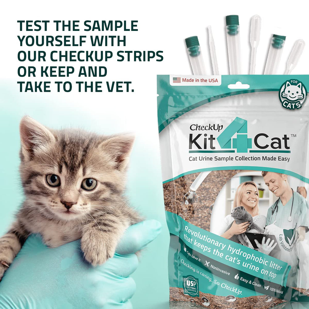 KIT4CAT demostración de recogida de muestra, facilita tomar la muestra limpia