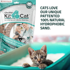 KIT4CAT detalle de textura granulada, facilita comportamiento natural del gato