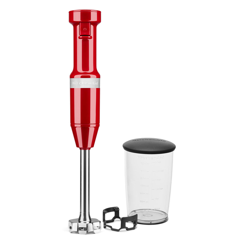 KitchenAid detalle del brazo desmontable y cuchilla de 4 puntas, limpieza fácil