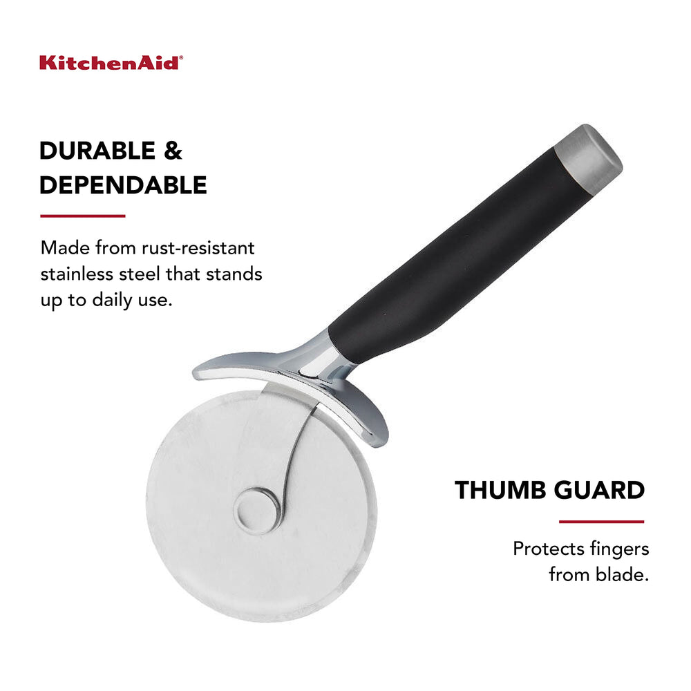 KitchenAid comparación de tamaño que ilustra la longitud de 9 pulgadas