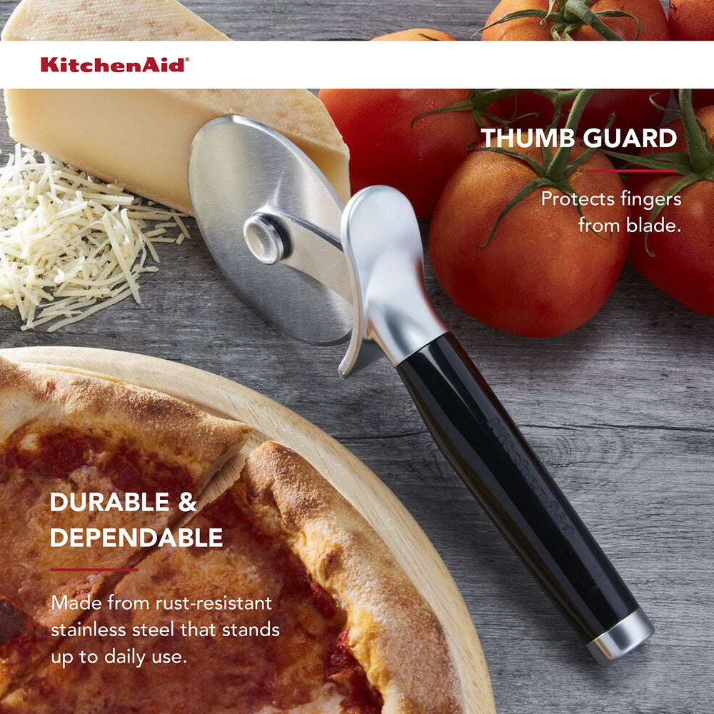 KitchenAid detalle del protector de dedos para mayor seguridad