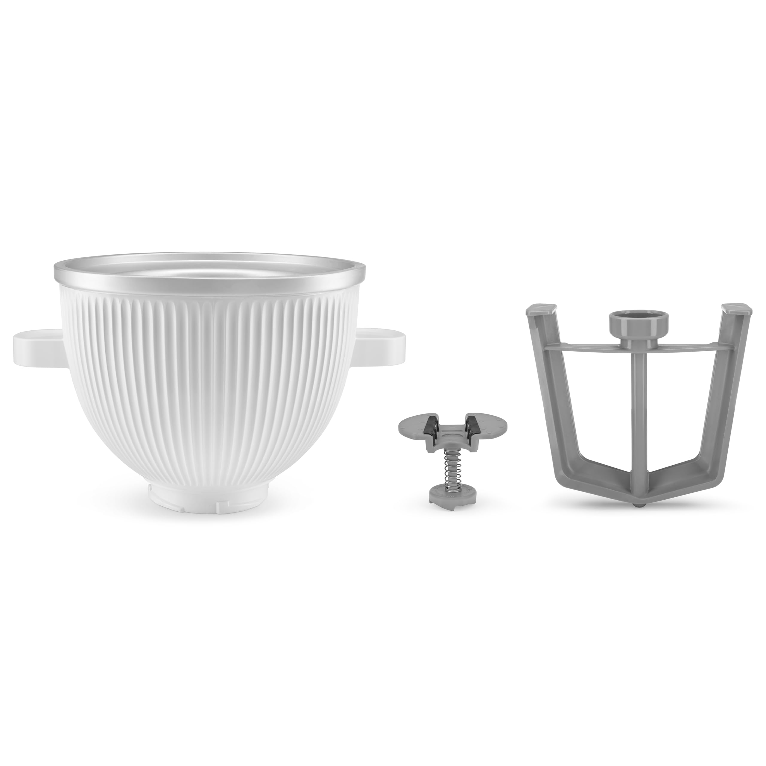 KitchenAid helado casero servido en cuenco mostrando textura cremosa
