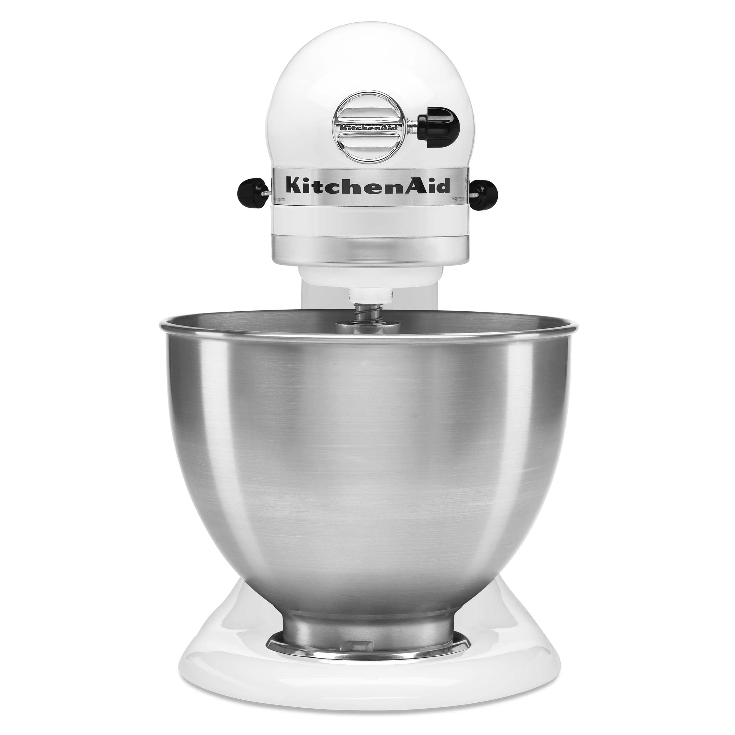 KitchenAid cuenco de acero inoxidable 4,5 qt mostrando capacidad y acabado