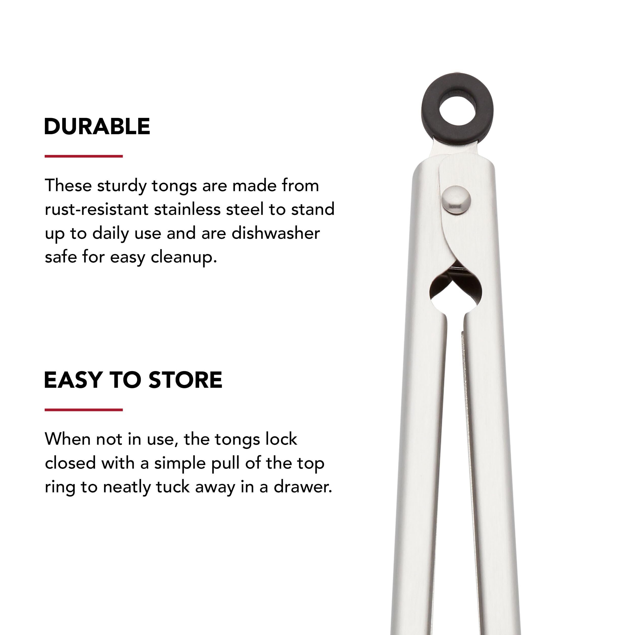 KitchenAid comparación de tamaño 7" y 9" mostrando alcance y versatilidad