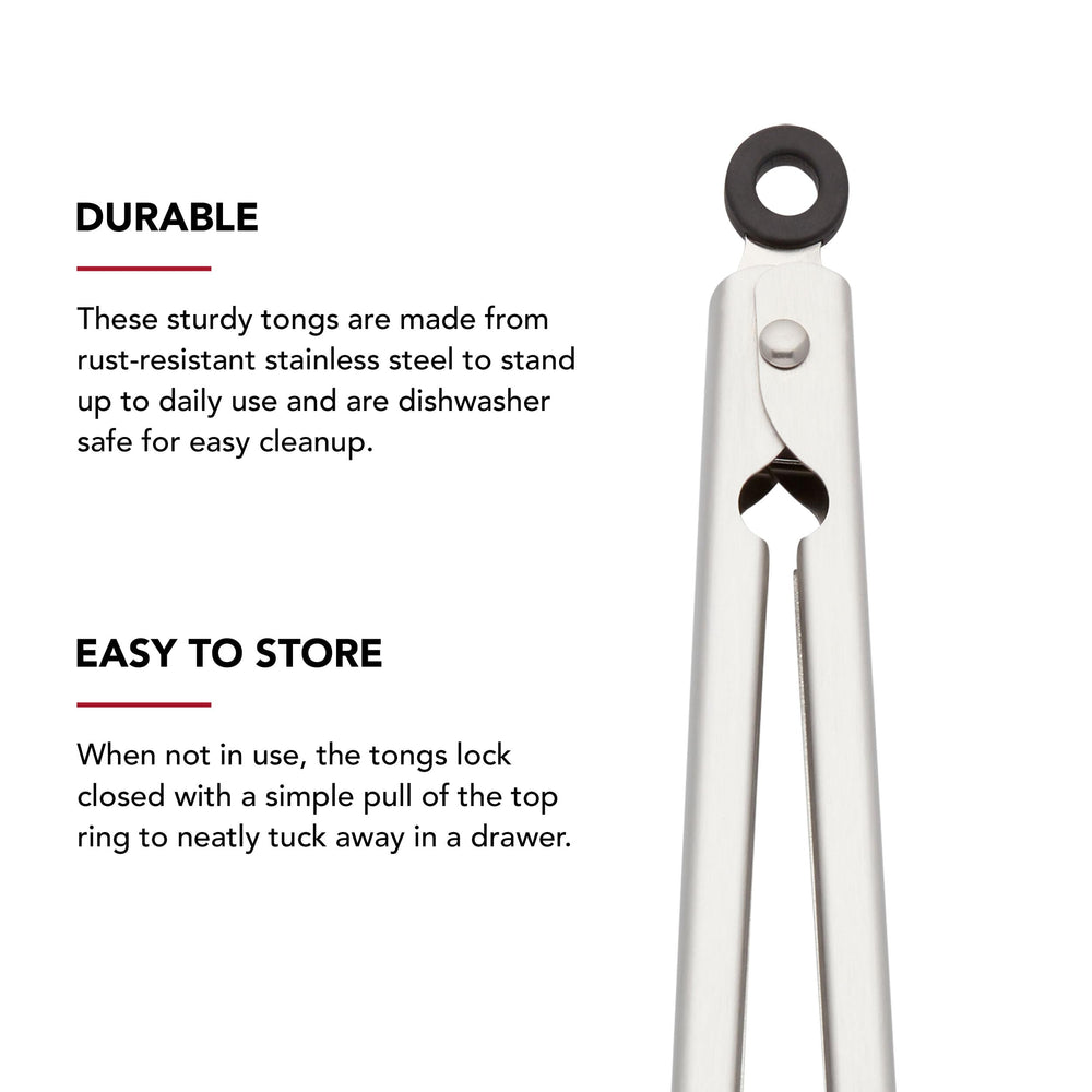 KitchenAid comparación de tamaño 7" y 9" mostrando alcance y versatilidad