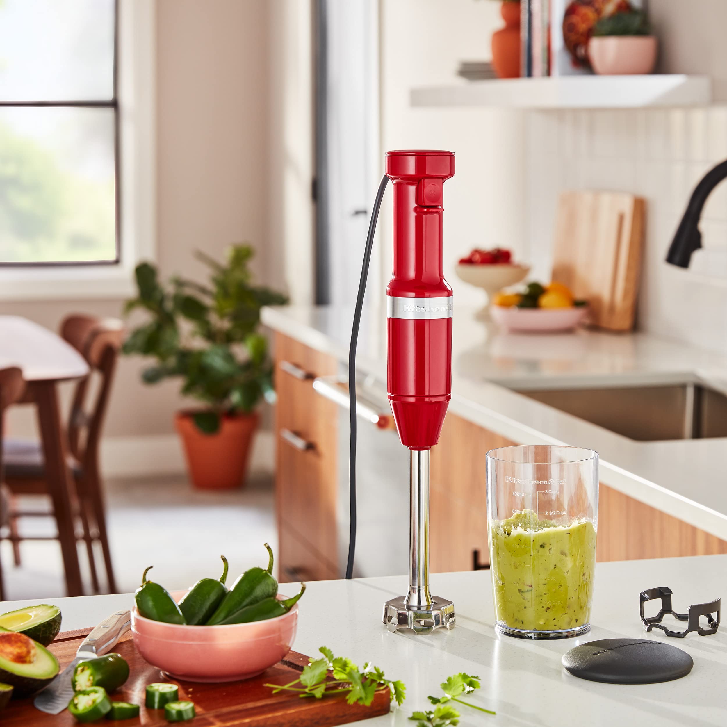 KitchenAid vaso mezclador 3 tazas con tapa, sirve y conserva preparaciones
