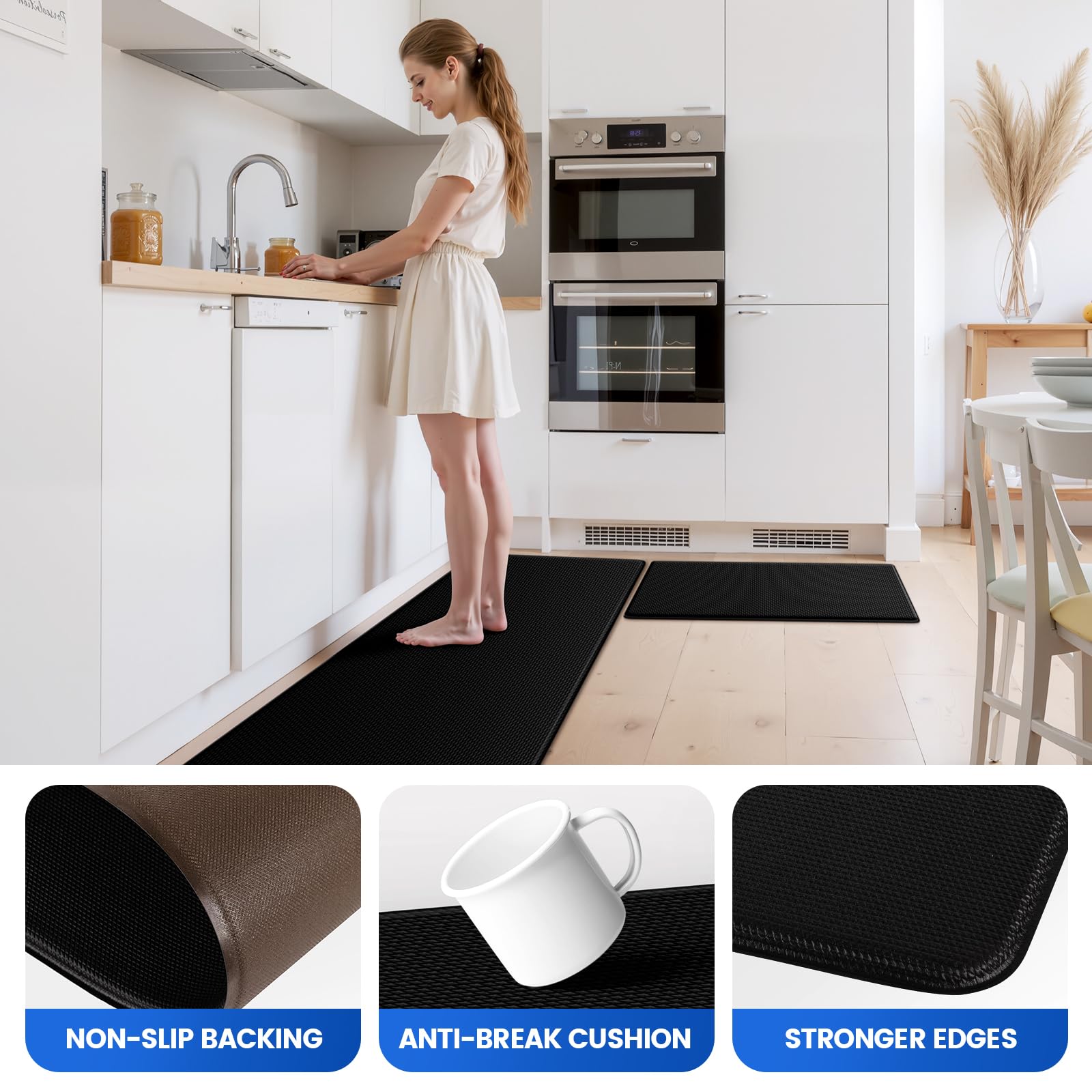 KitchenClouds comparación de tamaño con pies para referencia práctica