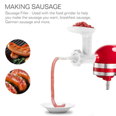 KITCHTREE two sausage stuffer tubes detail for making different sausage sizes