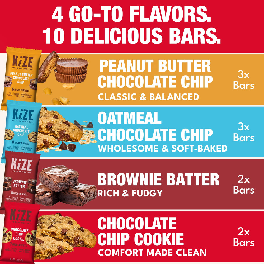 KiZE barras refrigeradas en nevera para mejor sabor y conservación