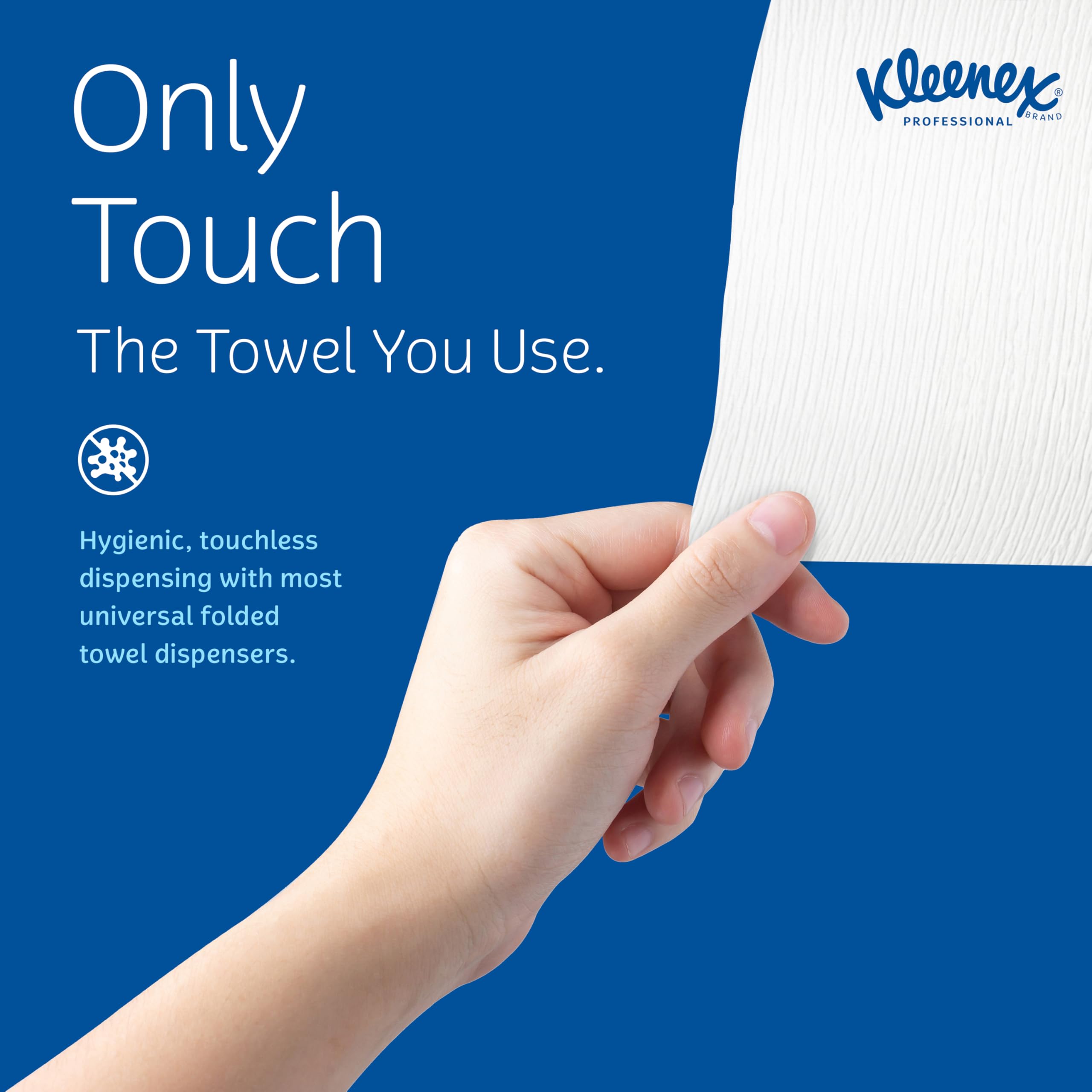 Kleenex caja abierta con paquetes listos para cambiar y simplificar inventario