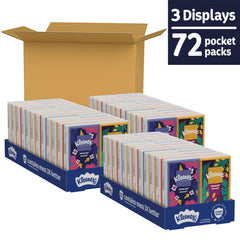 Kleenex textura de tres capas en primer plano ofrece suavidad y absorción