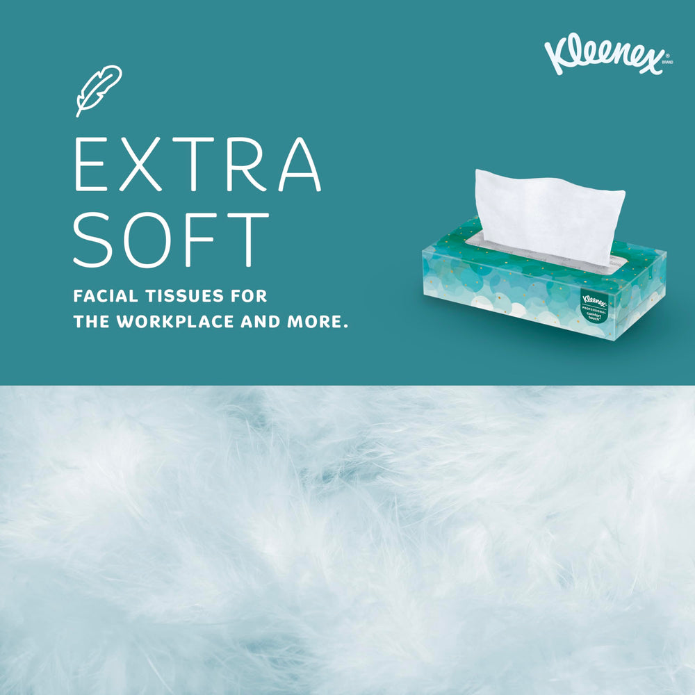 Kleenex etiqueta FSC en caja indicando manejo forestal responsable