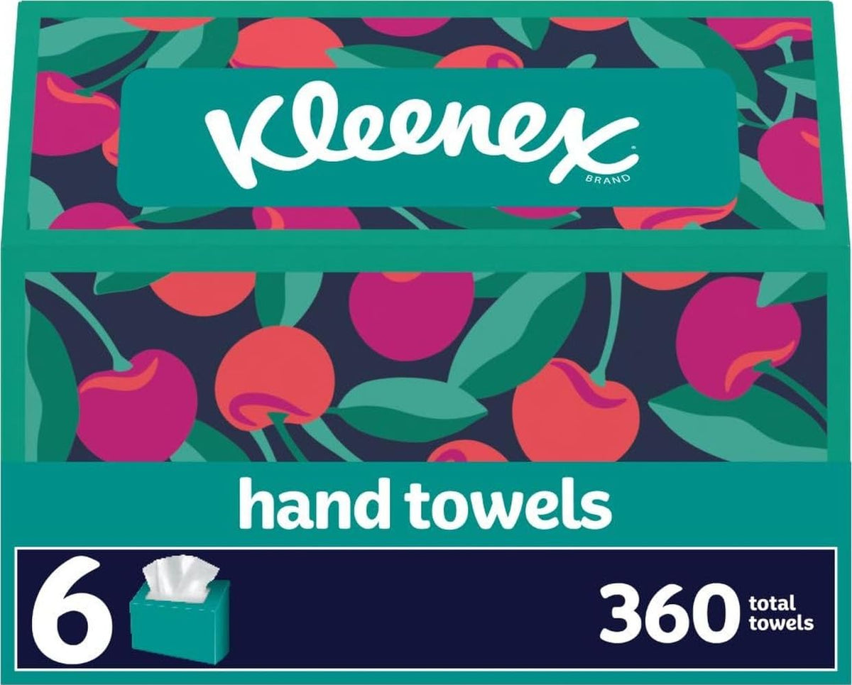 Kleenex frente del paquete mostrando diseño y cantidad, práctico para el hogar