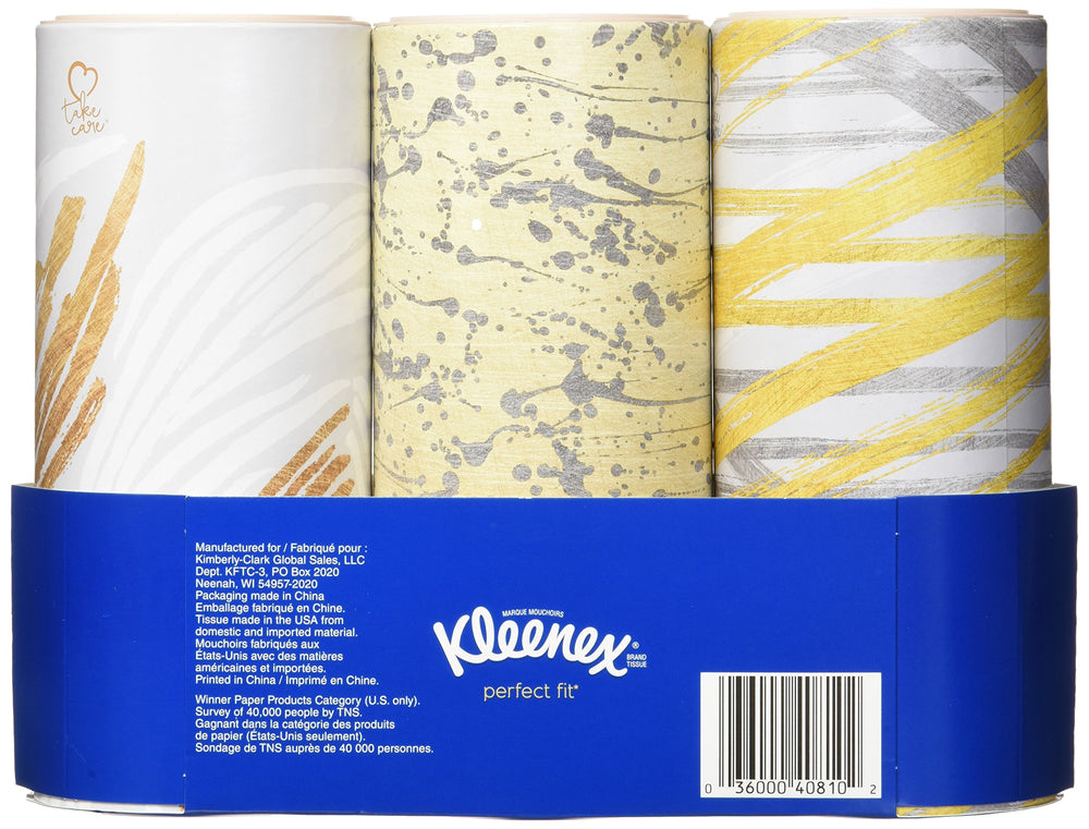 Kleenex Perfect Fit detalle de la textura del pañuelo que sugiere suavidad