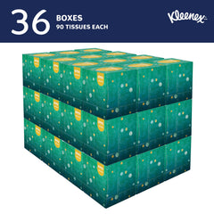 Kleenex primer plano de textura de pañuelo que destaca suavidad y absorción