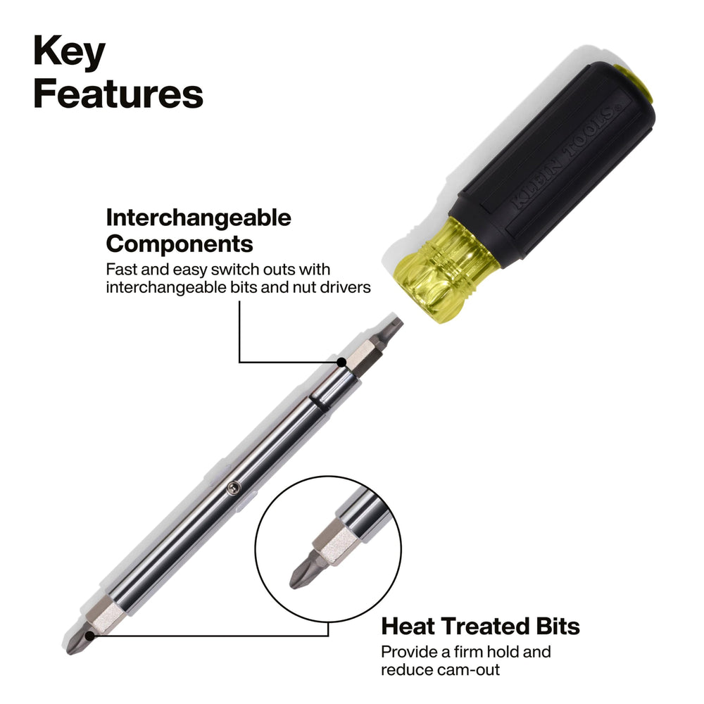 Klein Tools 32500 mango Cushion-Grip ofreciendo comodidad y mejor torque