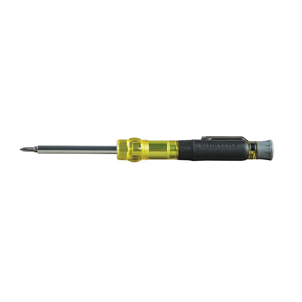 Klein Tools comparación de escala en mano para mostrar tamaño compacto EDC