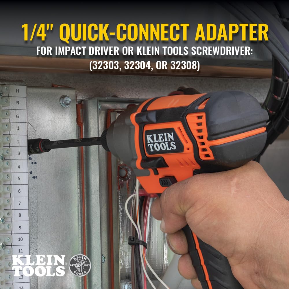 Klein Tools encajado en mango Klein para uso manual y control preciso