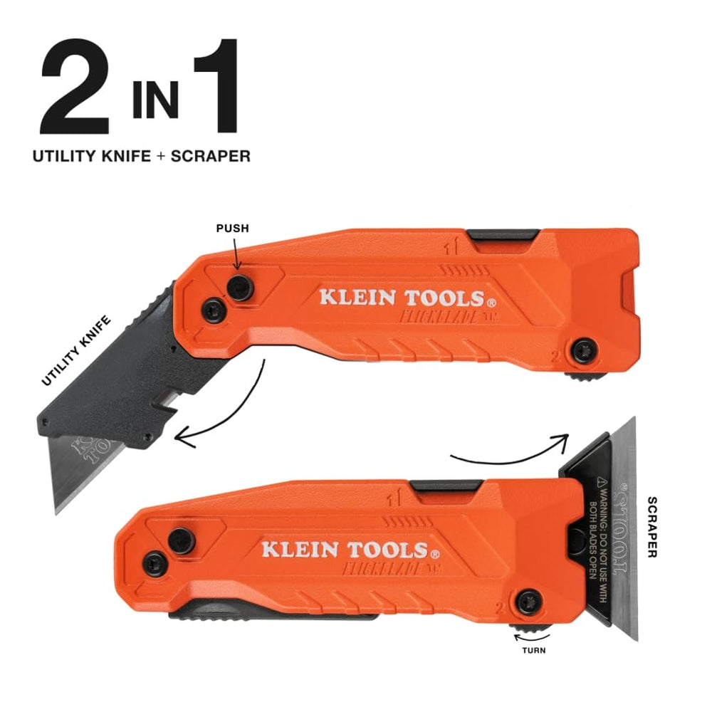 KLEIN TOOLS detalle del cuerpo de aluminio resistente y acabado duradero