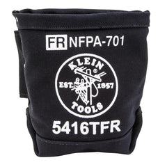 Klein Tools bolsa 5416TFR vista frontal mostrando abertura y capacidad