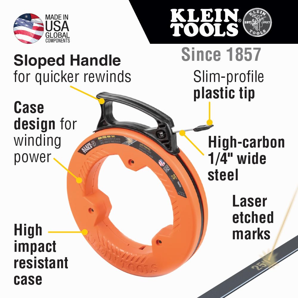 Klein Tools punta plástica delgada que evita enganches