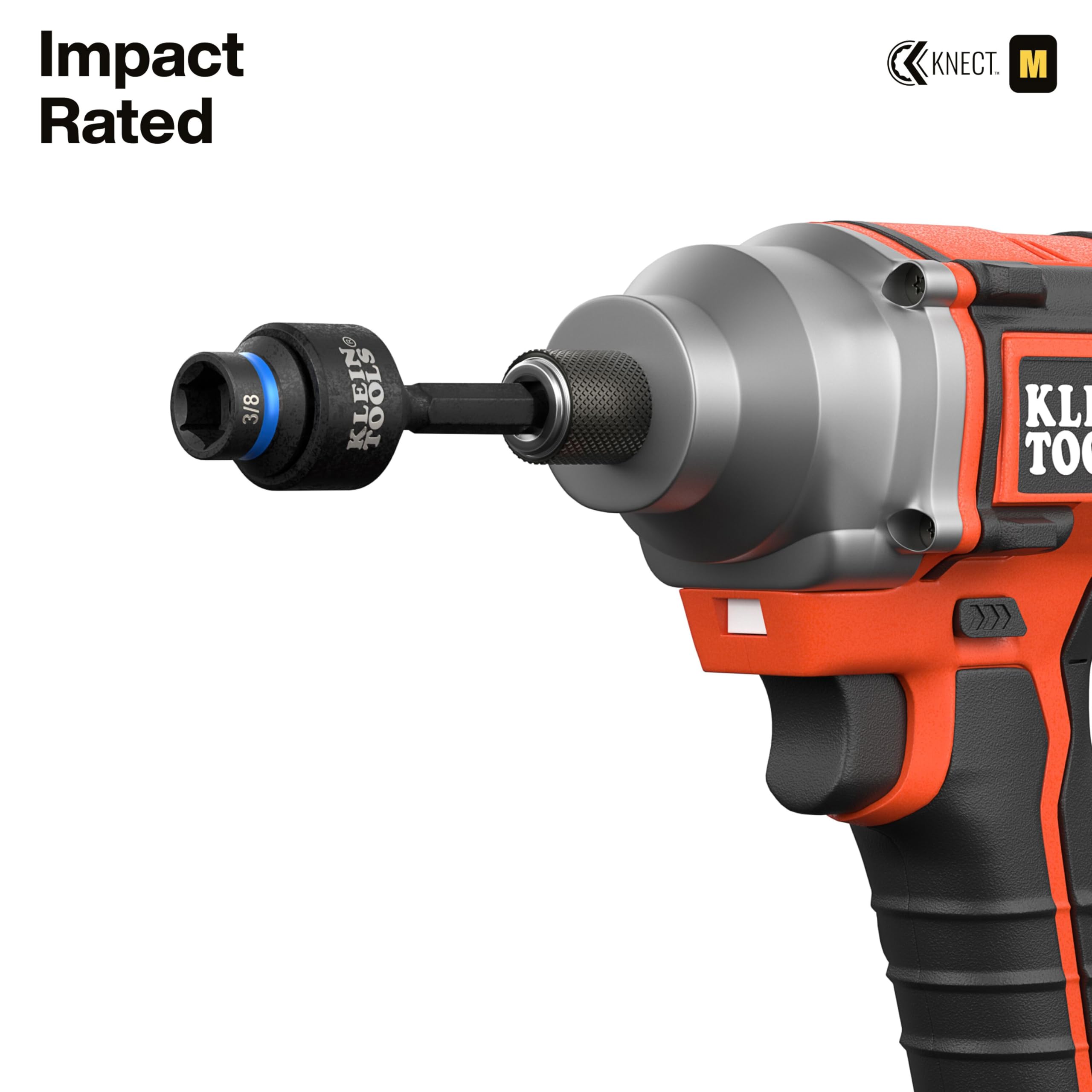Klein Tools adaptadores para conversión a 1/4" compatibles con impacto