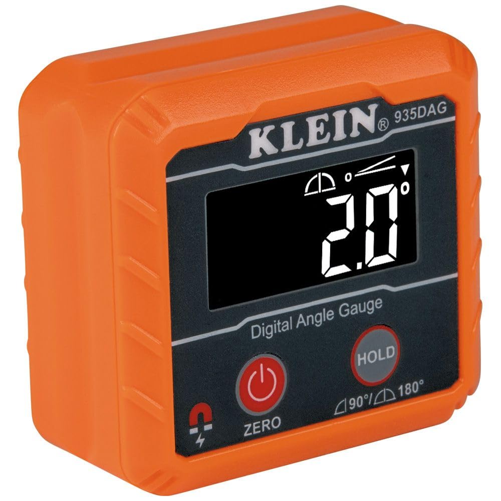 Klein Tools 935DAG vista frontal con pantalla legible y diseño robusto