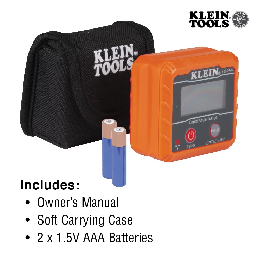 Klein Tools 935DAG detalle de ranura en V para alinear conductos