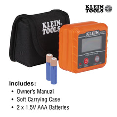 Klein Tools 935DAG detalle de ranura en V para alinear conductos