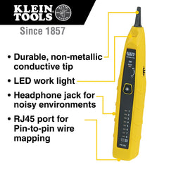 Klein Tools cable RJ45 usado para tonificar y mapear pares de red