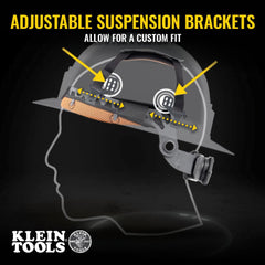 Klein Tools casco banda sudorípara acolchada lavable y sin olores