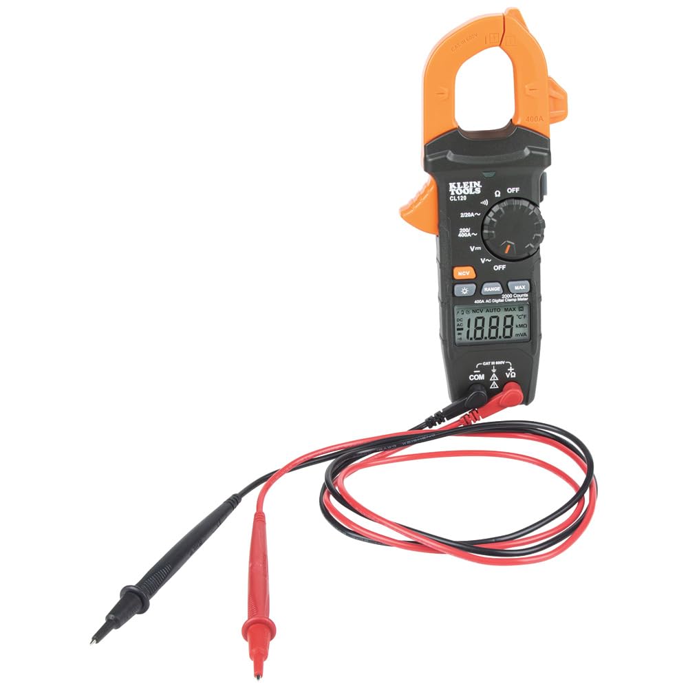 Klein Tools CL120 paquete completo con instrucciones y pilas AAA incluidas