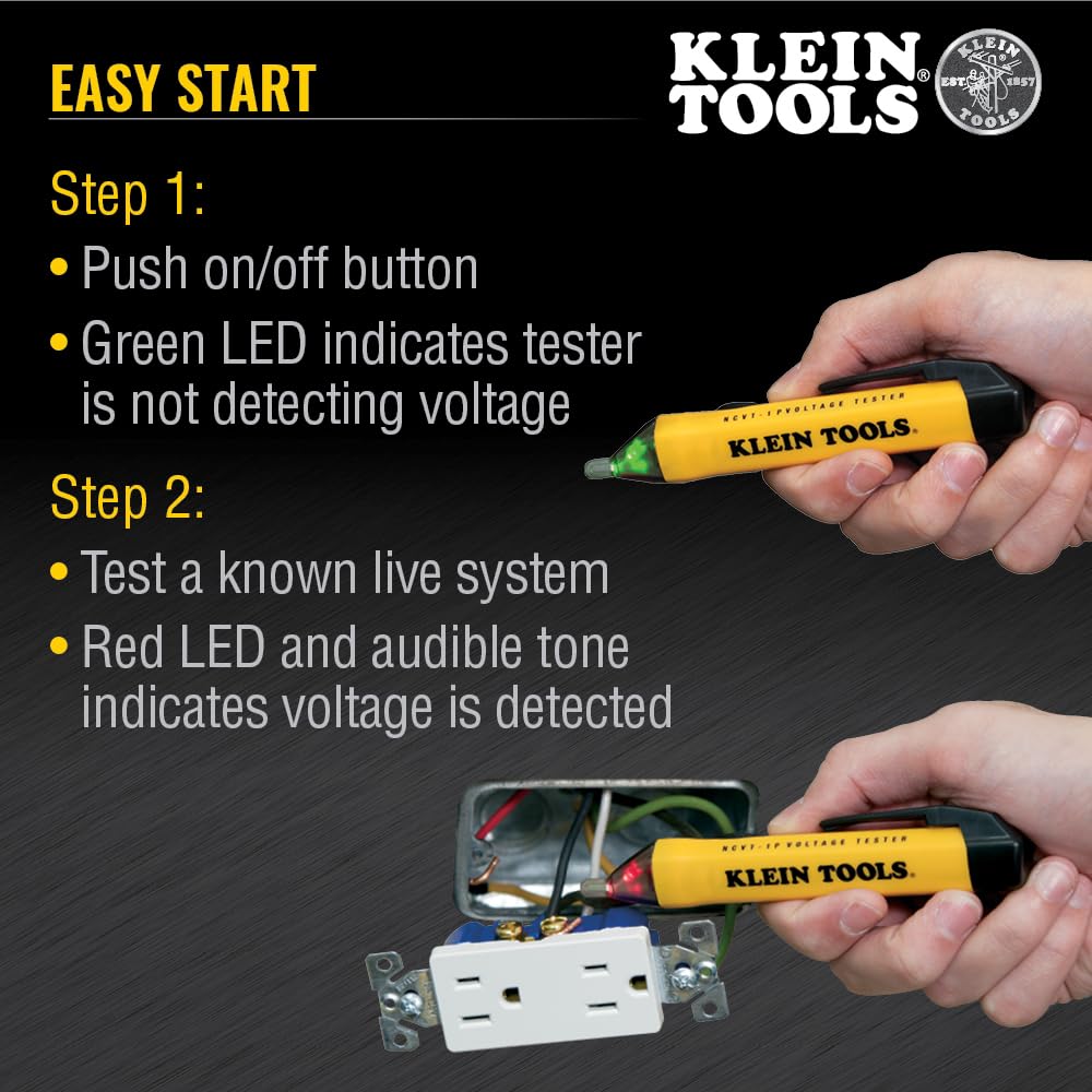 Klein Tools NCVT1P clip de bolsillo asegurando transporte fácil y seguro